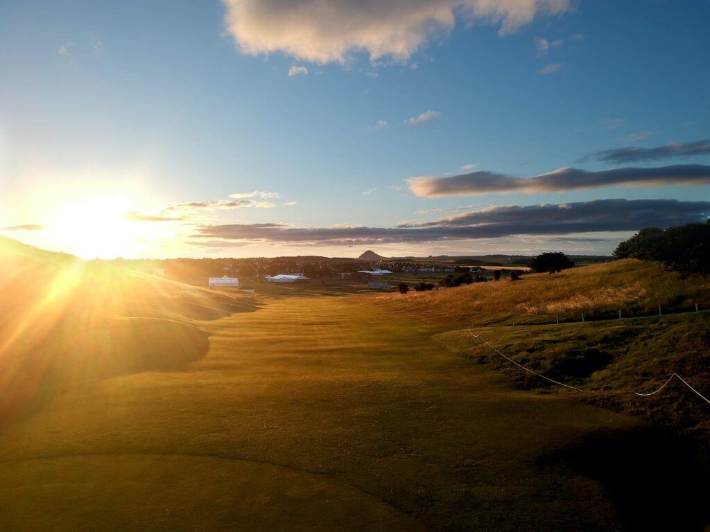 Main A back down fairway - Gullane Secretary